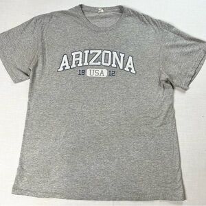 Vintage Delta Pro Weight Tag  Arizona T-shirt Gray Men’s Size Large